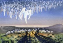 What angels long to see