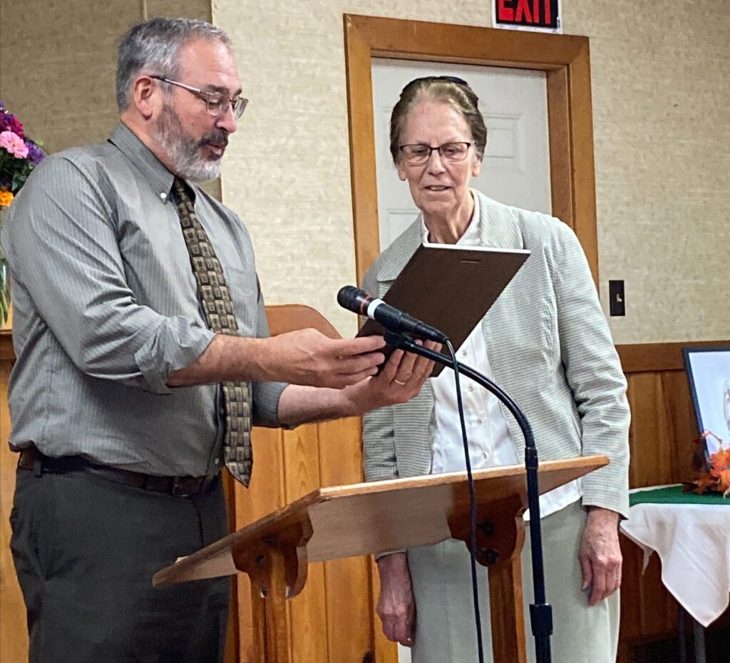 Exeland church honors Kauffman for 44 years of service - Christian Leader