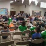 Harvey grand prix crowd