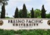 FPU ranked in Top 10 best value private colleges in California Fresno Pacific University campus sign.