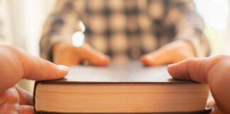 One small act of kindness two people exchange a book