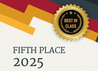 Christian Leader wins EPA award Christian Leader fifth place 2025 - EPA