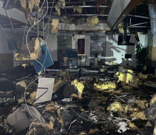 Fire causes significant damage at Central District church